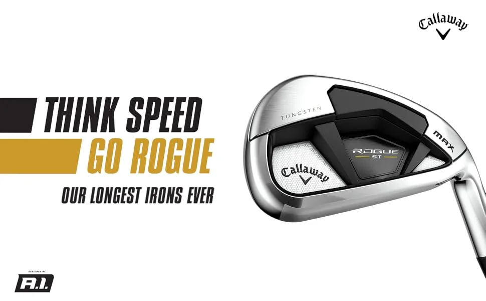 Callaway Golf Rogue ST MAX OS Individual Iron - Rogue Irons