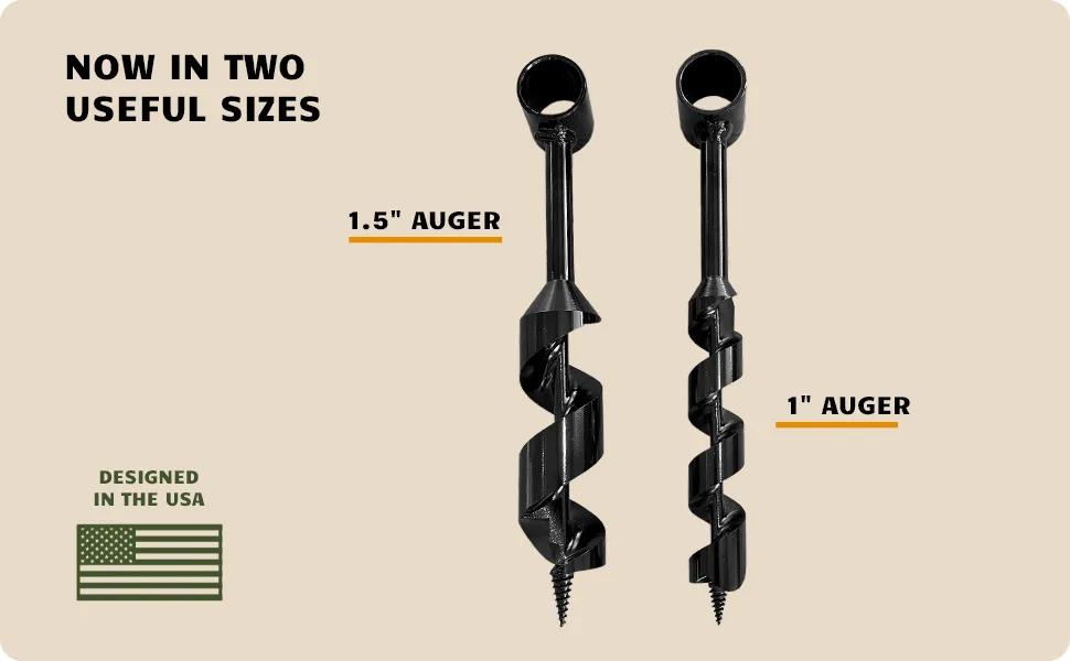 Bushcraft Survival Scotch Eye Auger Manual Drill Bit and Hand Wood Auger for Camping Shelter Building - Black - product information 6