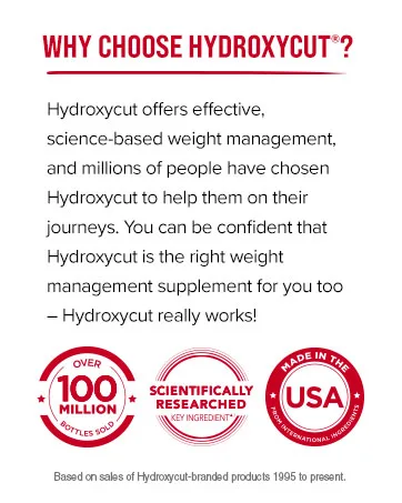 Hydroxycut Hardcore Elite - 100 Rapid-Release Caps - Energy & Focus - 50 Servings - Why you should choose Hydroxycut. We offer effective weight management solutions backed by science