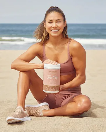Tone It Up Plant Based Protein Powder I Dairy Free, Gluten-Free, Kosher, Non-GMO Pea & Chia Seed Protein and Oat Milk I for Women I 14 Servings, 15g of Protein – Chocolate Chocolate 14 Servings (Pack of 1) - tone it up