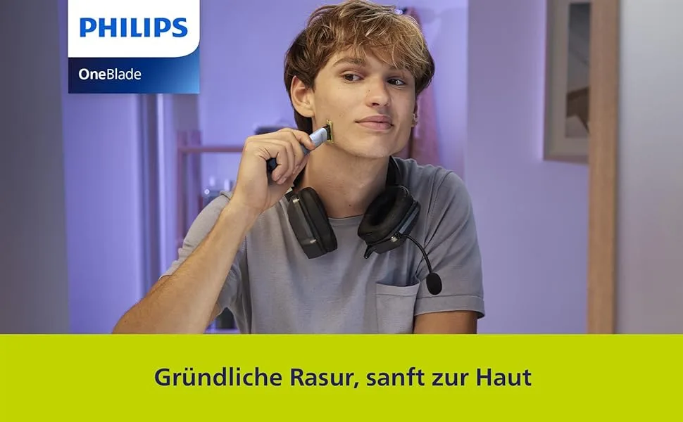 Philips OneBlade First Shave skin-friendly replacement blade (1x) QP215/50 skin-friendly replacement blade (First Shave) - product information 1