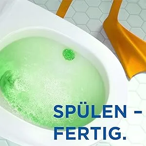 WC-Ente Freshness Seal Starter Set (incl. 1 refill) basketless toilet cleaner lemon scent 36 ml Fresh Lime - B0CP6C3GS4