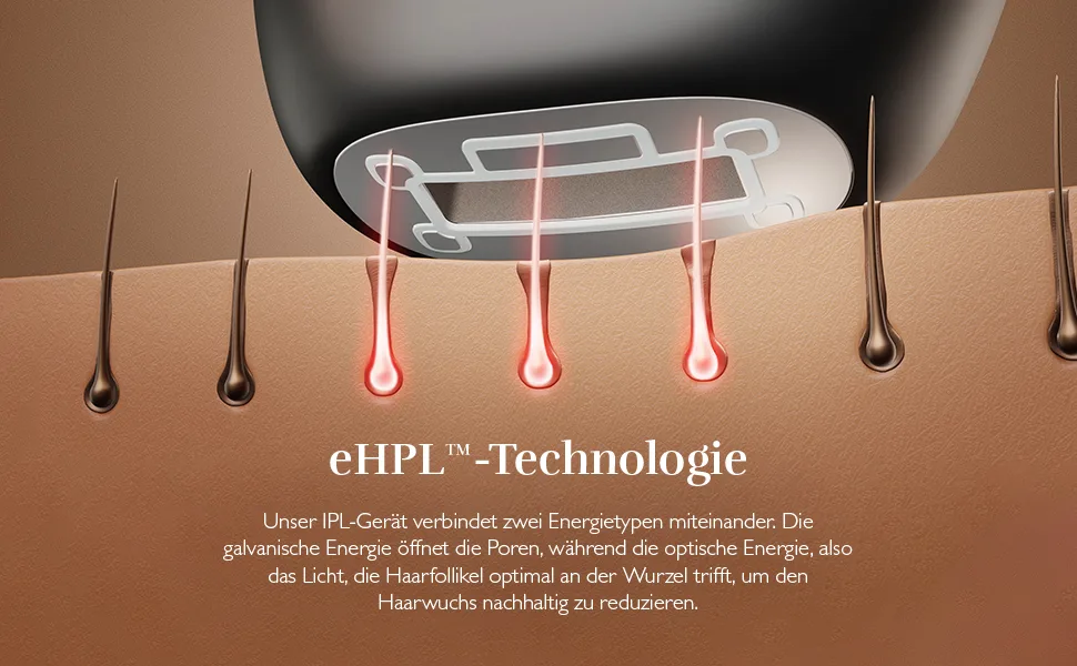 Silk'n 7 IPL device with a rotatable head hair reduction 600 000 light pulses for light to dark skin three attachments extra quick application - Silk
