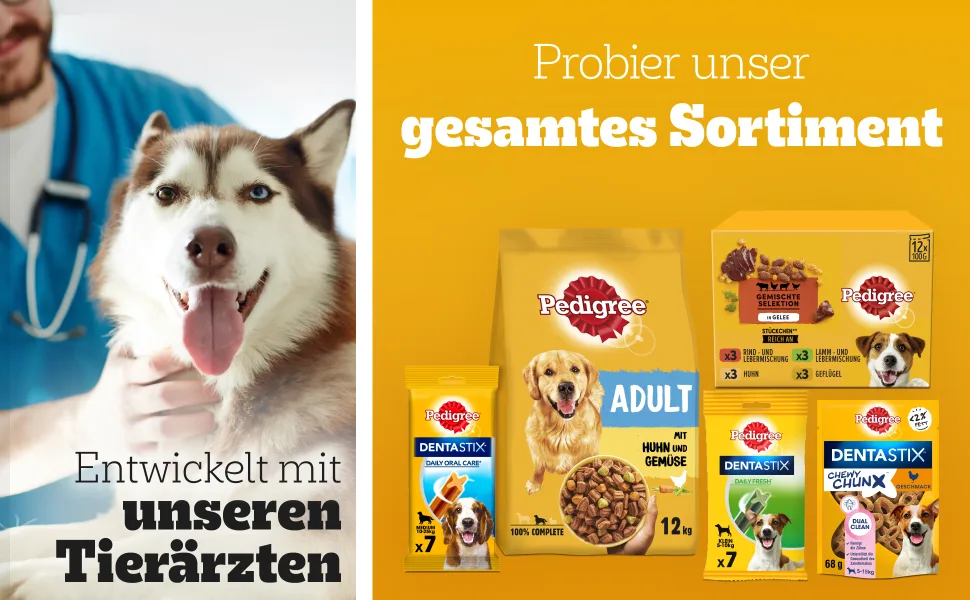Pedigree dog snacks multivitamins digestion - 30 soft dog tacker lisers with probiotics 180g - supplements to support digestion simple feeding - Pedigree