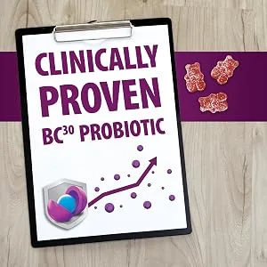 Schiff Digestive Advantage Daily Probiotic Gummies Natural Fruit Flavors  90 Gummies - Digestive Daily Probiotics Digestive And Immune Support Gummies Clinically Proven