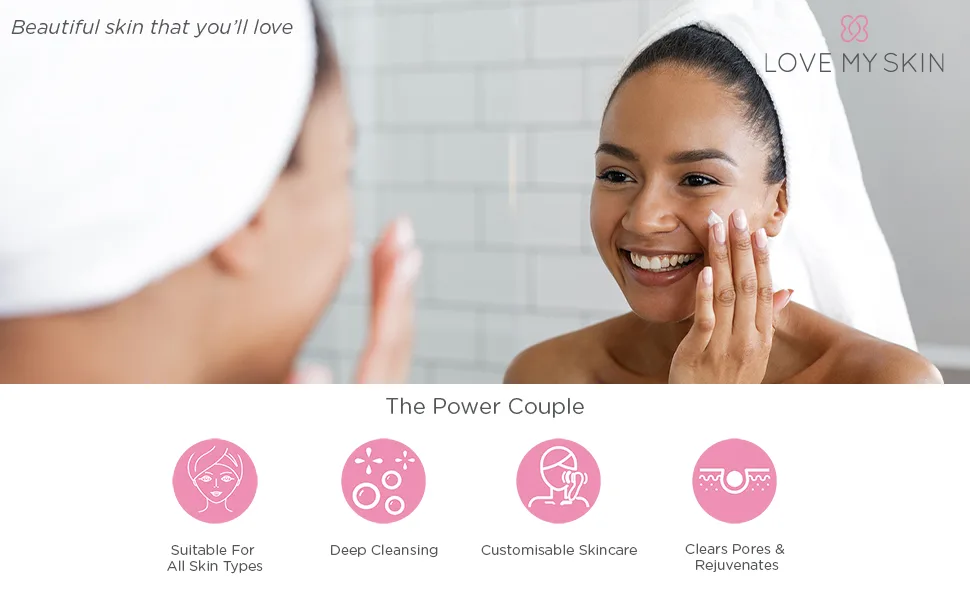 Power Couple Facial Cleanser & Blackhead Remover - LMSPC