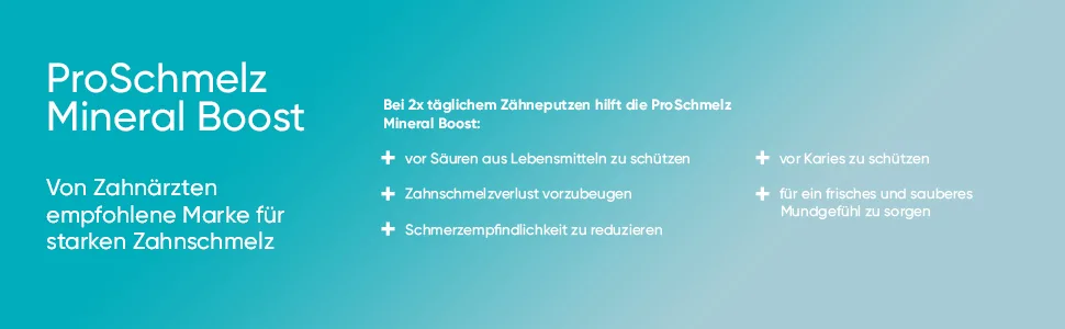 Sensodyne Proschmelz Mineral Boost toothpaste 75ml with refreshing peppermint tooth melting protection toothpaste fluoride toothpaste remineralizing toothpaste - proschmelz mineral boost von zahnärzten empfohlene marke für starken zahnschmelz