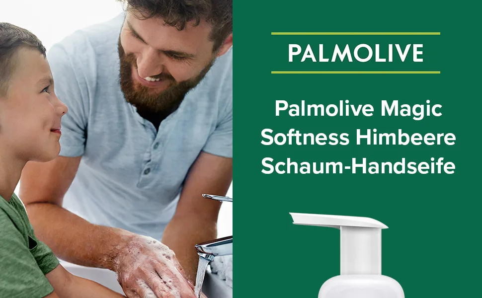 Palmolive Soap Luxury Foam Raspberry & Blueberry 6x250ml - Foam soap for gentle cleaning of hands - Palmolive, Flüssigseife, Palmolive Flüssigseife, Seife, Handseife