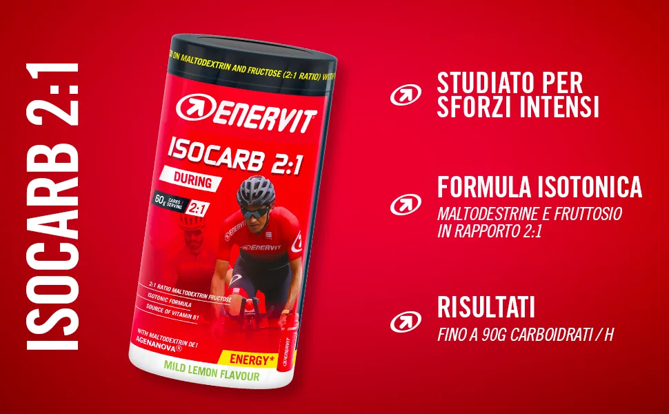 Enervit Isotonic Energy Drink 650 g - isocarb 2