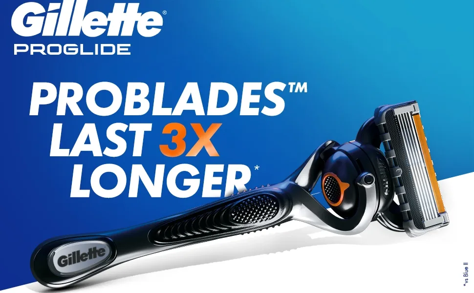 Gillette Fusion5 ProGlide razor and 3 blades 1 piece - Gillette ProGlide Handbuch