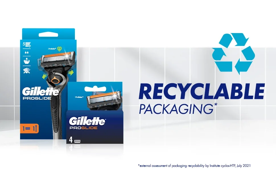 Gillette Fusion5 ProGlide razor and 3 blades 1 piece - Gillette ProGlide Handbuch