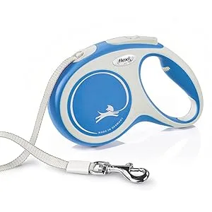 flexi retractable leash New Comfort - light blue - M - 5 m 4000498043615 small blue small - Flexi New Comfort Tape