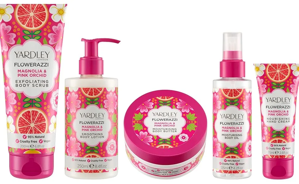 Flowerazzi hand cream with magnolia and pink orchid - Flowerazzi, Bad, Geschenk