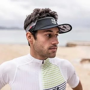 COMPRESSPORT Visor Ultralight running visor one size grey - visor, compressport