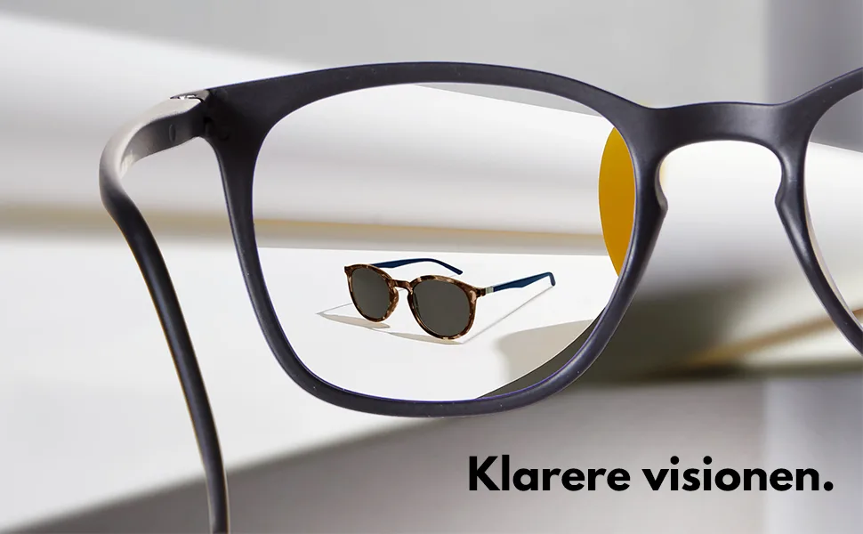 Opulize ink long -distance glasses 3 -way short -sightedness Large rectangular frame spring hinges scratch -resistant gray men MMM4-7 -1.50 -1.50 Dioptria Transparent gray front with black arms - Clearer Vision German