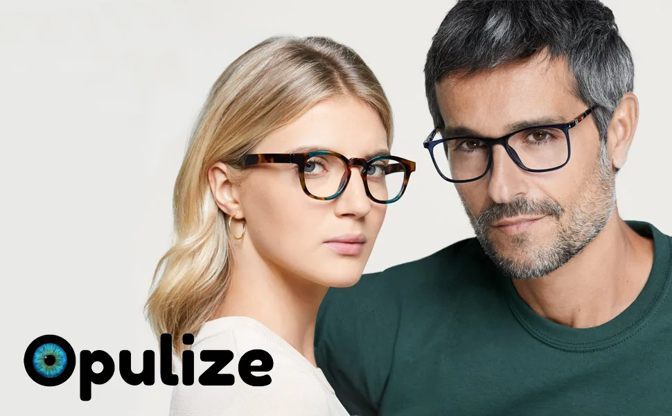 Opulize pop long -distance glasses 3 -way short -sightedness KECK round matt frame spring hinges scratch -resistant black men Mmm2-1 -1.50 -1.50 diopters smooth matt black - Top Reader Image