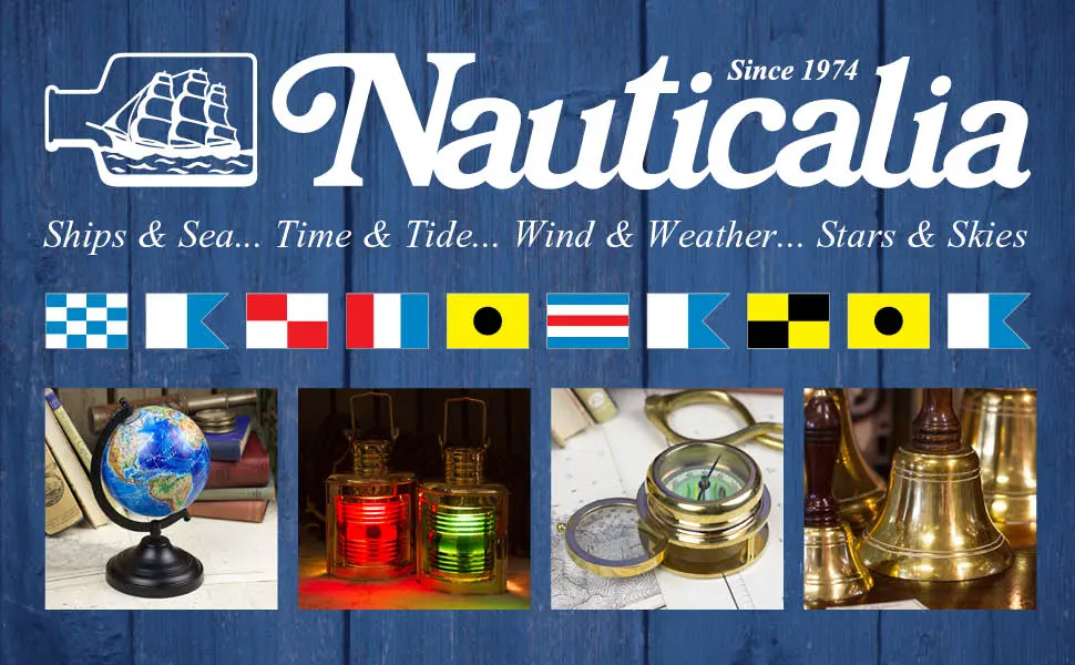 Nauticalia Galileo Thermometer with 7 Balls 43 cm Multicoloured - Nauticalia