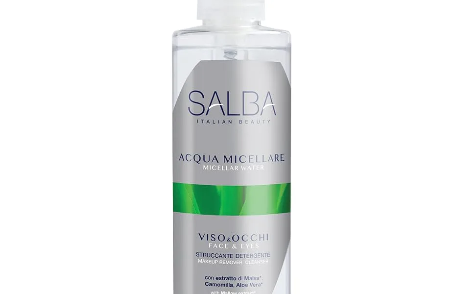 SALBA Micellar Water Face & Eyes 200 ml - Mizellenwasser; Gesichts-Augen-Make-up-Entferner; Micellar Water