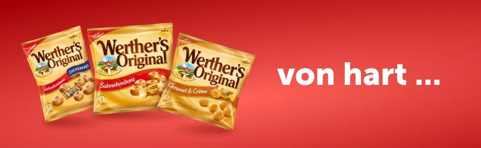 Werther's Original 1 x 70g Sugar-free cream candies with delicious caramel flavour - bonbon box echte geschenk grosspackung karamell karamellbonbons naschbox nervennahrung oster ostern