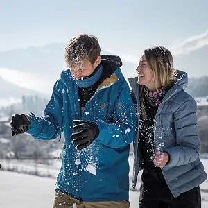 H.A.D.Bandana fleece light blue/allover - HAD Spaß im Schnee