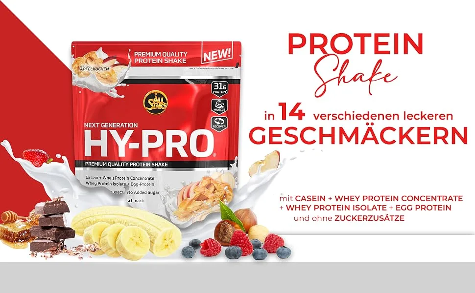 All Stars HY-PRO Protein Shake (500g Salted Caramel) - HY PRO
