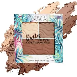 Physicians Formula - Murumuru Butter Bronzer - Intensive Bronzer Powder on Murumuru -butter -based with an enlightening effect - with sponge - Sunkissed Bronz edition 2023 Sunkissed Bronzer - product information 2