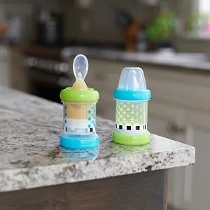 Sassy Baby Food Nurser 4+ Months 2 Pack  4 oz (118 ml) Each - features 2