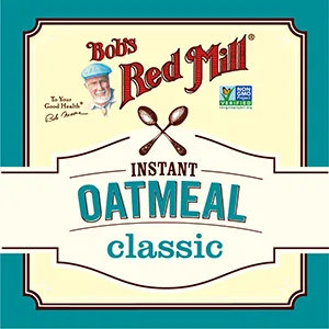 Bob's Red Mill Instant Oatmeal Packets Classic 8 Packets 1.23 oz (35 g) Each - product information 4