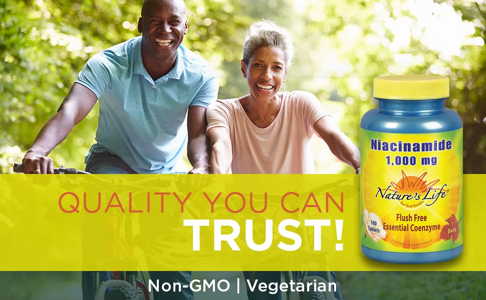 Nature's Life Niacinamide 1000 mg 100 Tablets - Nature