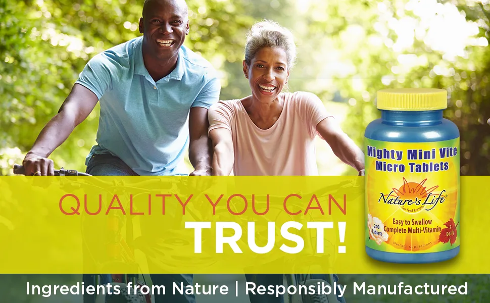 Nature's Life Mighty Mini Vite 240 Micro Tablets - Nature