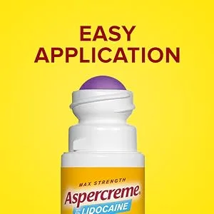 Aspercreme Max Strength Pain Relief Liquid With 4% Lidocaine Lavender Essential Oil 2.5 fl oz (73 ml) - how to apply essential oils topically