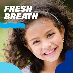 Act Kid's Anticavity Fluoride Rinse Groovy Grape 16.9 fl oz (500 ml) - help with kid bad breath