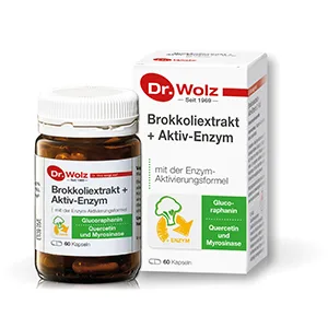 Broccoli extract + active enzyme Dr.Wolz capsules. - B07N3B1R8R