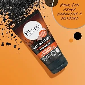 Biore Peeling against buttons charcoal + salicylic acid 125 ml - Peeling