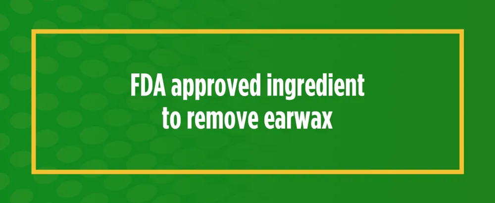 Debrox Earwax Removal Aid 0.5 fl oz (15 ml) - Debrox earwax removal drops use an FDA approved ingredient to remove earwax