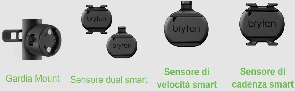 Bryton Sensor Duo Cadence Speed Smart ANT/B Black Medium 561104000035 - 34 DE