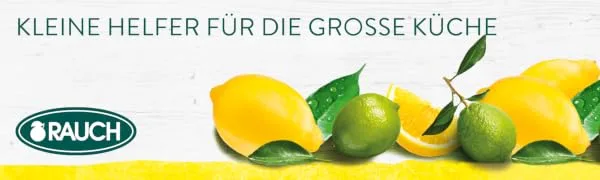 Rauch Culinary Lemon Juice 100% (6 x 1 l) bottle - Zitronensaft