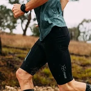 2XU Men's Core Compression Shorts L Black/Silver - Kurz 2