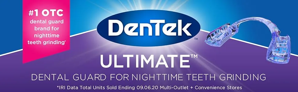 DenTek Ultimate Dental Guard Ultra Light/Slim Design 1 Guard+ 1 Storage Case + 1 SmartFit Tray - Dentek Ultimate Guard