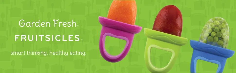 Nuby Garden Fresh Fruitsicles 6+ Months 4 Pack - product information 1