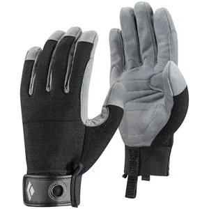 Black Diamond Crag Gloves Extra Small Black - Black Diamond Crag Gloves
