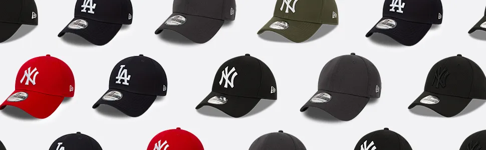 New Era - MLB New York Yankees Essential 39Thirty Cap - Black-Black L/XL Black-Black - 3930