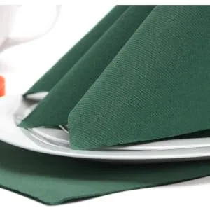 50 napkins "ROYAL Collection" 1/4 fold 40 cm x 40 cm dark green 7.8 x 20 x 20 cm Dark Green - product information 3