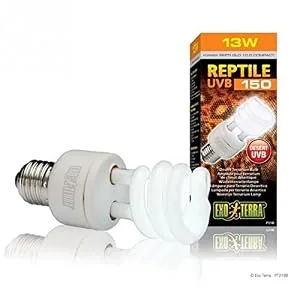Exo Terra Reptile UVB 150 desert terrarium lamp compact UVB lamp for reptiles living in the desert 13W socket E27 13 watts - product information 2