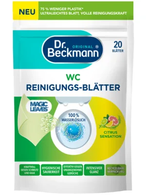Dr. Beckmann WC cleaning sheets CITRUS SENSATION | 20 sheets - product information 1