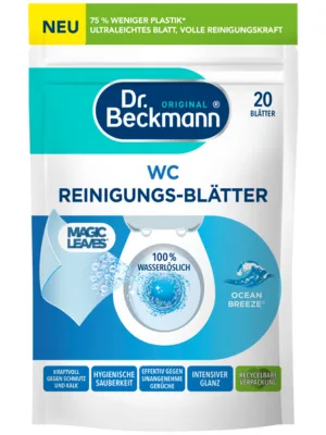 Dr. Beckmann WC cleaning sheets OCEAN BREEZE | 20 sheets - product information 1