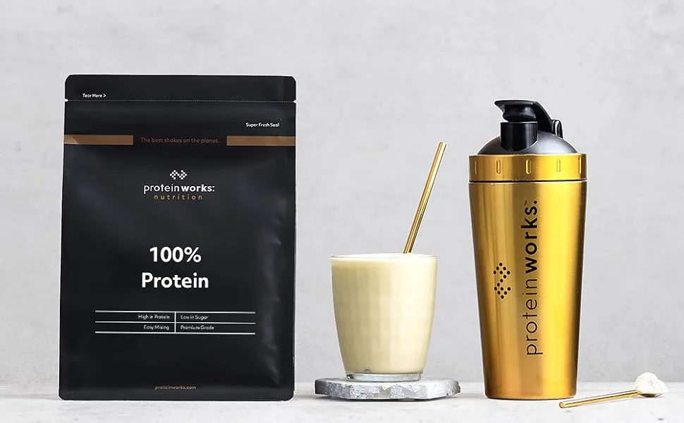 Protein Works 100% Protein 1.25kg High Protein Blend 41 Servings Chocolate Silk Chocolate Silk 1.25kg - 100% P