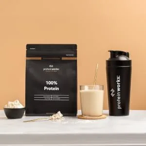 Protein Works 100% Protein 1.25kg High Protein Blend 41 Servings Chocolate Silk Chocolate Silk 1.25kg - 100% shake