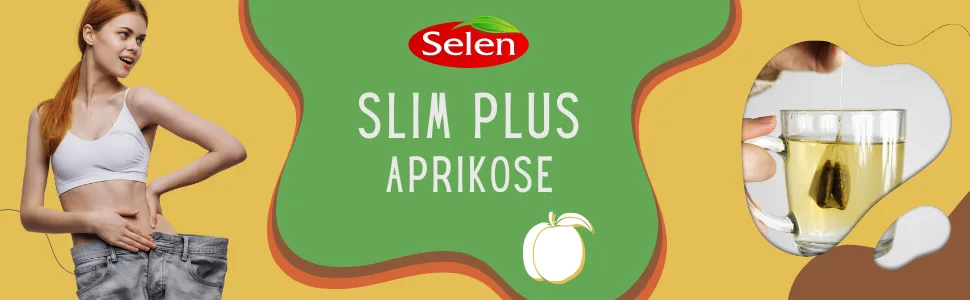 Selen Slim Plus Apricot Herbal Tea 20 Tea Bags - slim plus aprikose tee