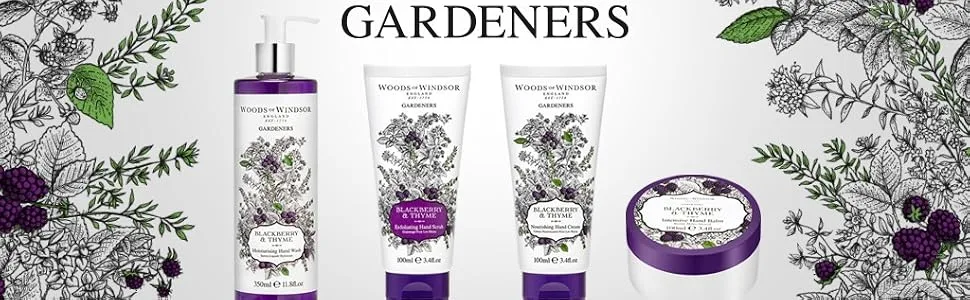 Blackberry & Thyme nourishing hand cream - Gardeners Range